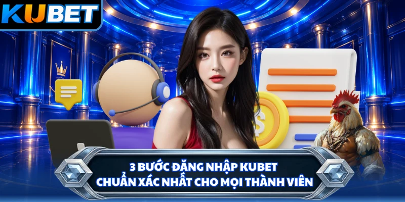 3 bước đăng nhập KUBET chuẩn xác nhất cho mọi thành viên